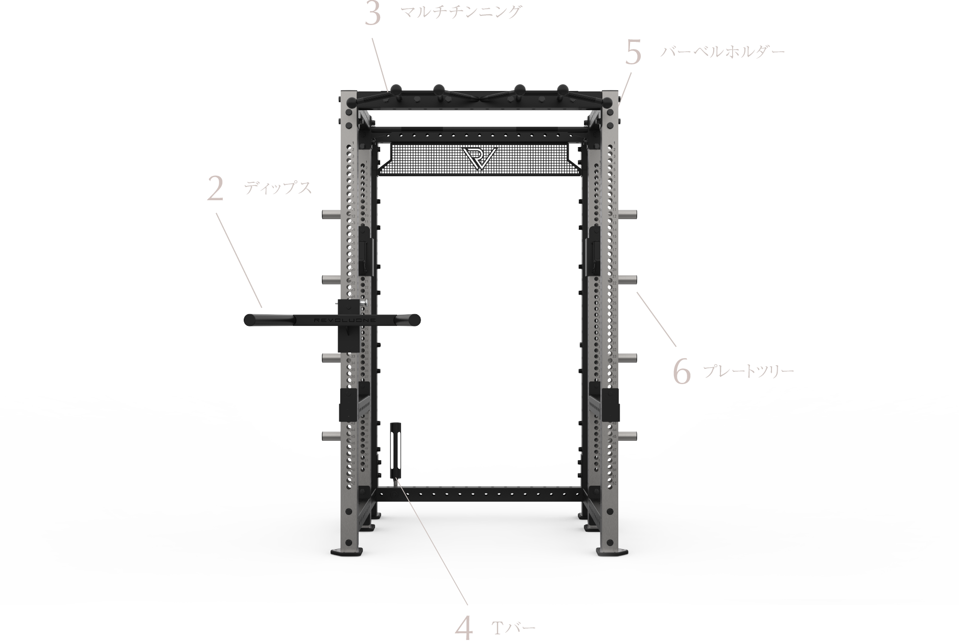 REVOLUONE レボルワン パワーラック ※引き取り限定 R200 POWER RACK - パワーラック - レボルワン公式サイト