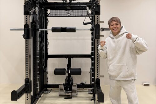 格闘家「武尊」選手もご自宅のホームジムで愛用